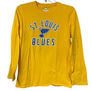 St. Louis Blues Long Sleeve Shirt – Fanatics – Men’s Small